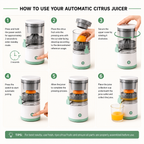 Portable, Rechargable Electric  Juicer