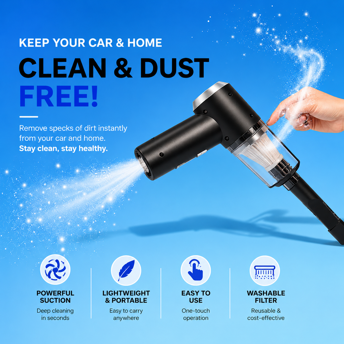 Portable  Vaccum Cleaner